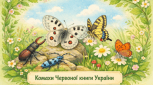 Проєкт "Комахи Червоної книги України"