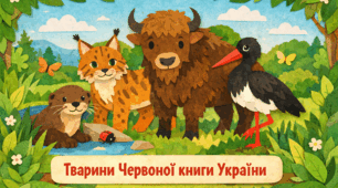 Проєкт "Тварини Червоної книги України"