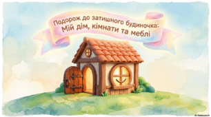 Презентація "Мій дім, кімнати та меблі"