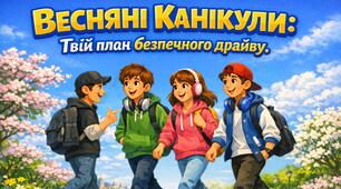 Весняні канікули. БЖД на весняних канікулах.