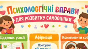"Психологічні вправи для розвитку самооцінки