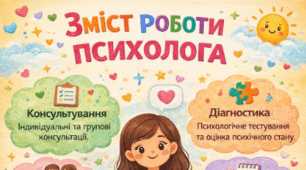 «Зміст роботи психолога»