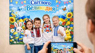 Великодня фотозона для класу