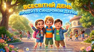 💛 Сучасна презентація до Всесвітнього дня людей із синдромом Дауна + Постер🌼 Новинка! 21  березня