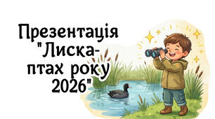 Презентація "Лиска- птах року 2026"