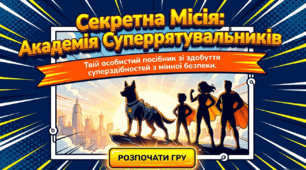 Інтерактивна презентація-гра «Секретна місія: Академія Суперрятувальників» | Мінна безпека (4 квітня)