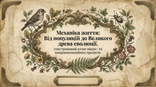 Презентація для 9 класу НУШ на тему «Видоутворення. Основні напрями еволюційного процесу»