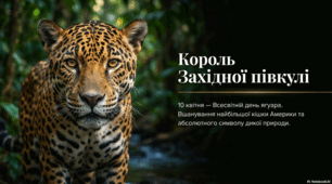 10 квітня - Всесвітній день ягуара (World Jaguar Day)