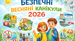 Безпечні весняні канікули (правила поведінки та техніка безпеки життєдіяльності).