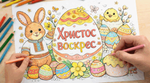 Розмальовки до Великодня 🐣🌷 Набір Великодніх розмальовок🌺