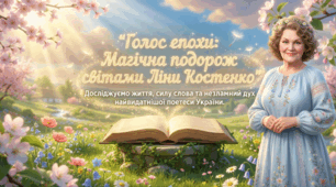 Ліна Костенко — голос української поезії + Постер у подарунок