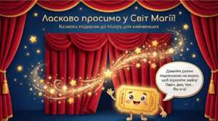 Світ театру для дітей: інтерактивна подорож у чарівну країну вистав (до Міжнародного дня театру)
