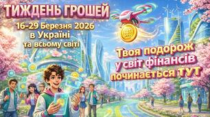 Нова сучасна мега-презентація про фінансову грамотність "Тиждень грошей" 16-29 березня