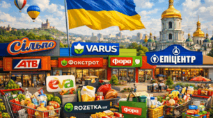 Картки-завдання "Вгадай лого" (торгівельні українські мережі)