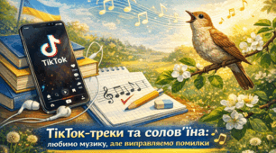 ТікТок-треки та солов’їна: любимо музику, але виправляємо помилки