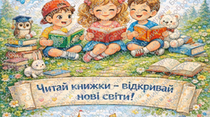 Плакат «День дитячої книги» (2 квітня)