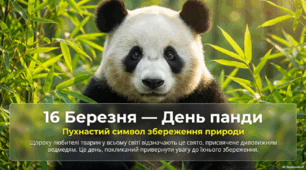 16 березня - День панди