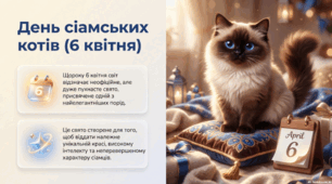 6 квітня - День сіамських кішок