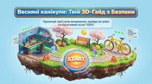 "Весняні канікули: твій 3D-гайд з безпеки"