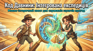 Інтегрований урок з історії та української мови. «Стародавня доба в історії людства» та «Читання як процес декодування та здобуття інформації».
