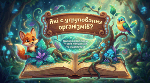 Які є угруповання організмів?