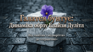 Джордж Бернард Шоу «Пігмаліон». Динаміка образу Елайзи.