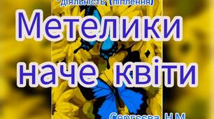 Художньо-продуктивна діяльність ( Ліплення "Метелики наче квіти)")