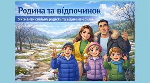 Родина та відпочинок: як знайти спільну радість та відновити сили — комплект PDF + PPTX + відео з озвучкою