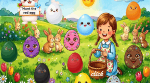 Easter, Hunt eggs, Colours, презентація Easter colours