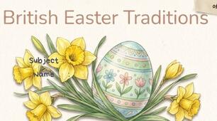 Презентація 'Easter traditions'.