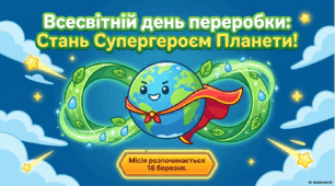18 березня — Дню переробки сміття (Global Recycling Day)