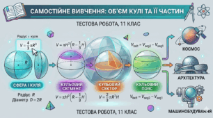 Об'м кулі та її частин 