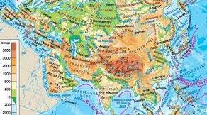 Тектонічна будова, рельєф та корисні копалини Євразії.