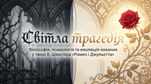 В. Шекспір. Трагедія «Ромео і Джульєтта».Оспівування чистого пристрасного кохання Ромео і Джульєтти, вплив кохання на людську особистість. Проблема життя і смерті. Трактування фіналу.