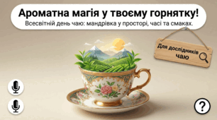 До Міжнародного дня чаю: "Ароматна магія у твоєму горнятку"