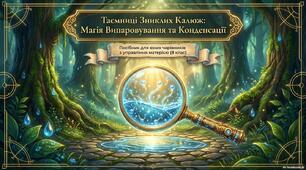 Презентація - фентезі «Таємниці зниклих калюж» до уроку «Випаровування та конденсація»