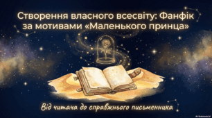 Урок розвитку зв'язного мовлення. Створення фанфіку (продовження казки-притчі) за твором «Маленький принц» А. де Сент-Екзюпері.