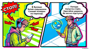 Презентація -комікс-гайд "Безпечні весняні канікули"