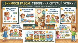 Методична студія " Створення ситуації успіху на уроці "