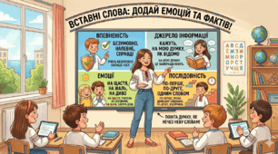 Презентація до уроку з української мови у 8 класі НУШ за темою "Вставні слова"