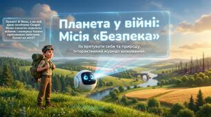 Планета у війні:місія Безпека. Як врятувати себе та Планету. Інтерактивний журнал виживання
