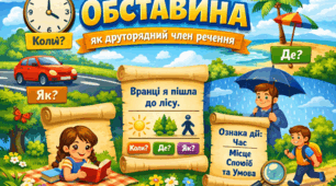 Презентація до уроку української мови у 5 класі за темою "Обставина як другоряний член речення. Урок-детективне розслідування