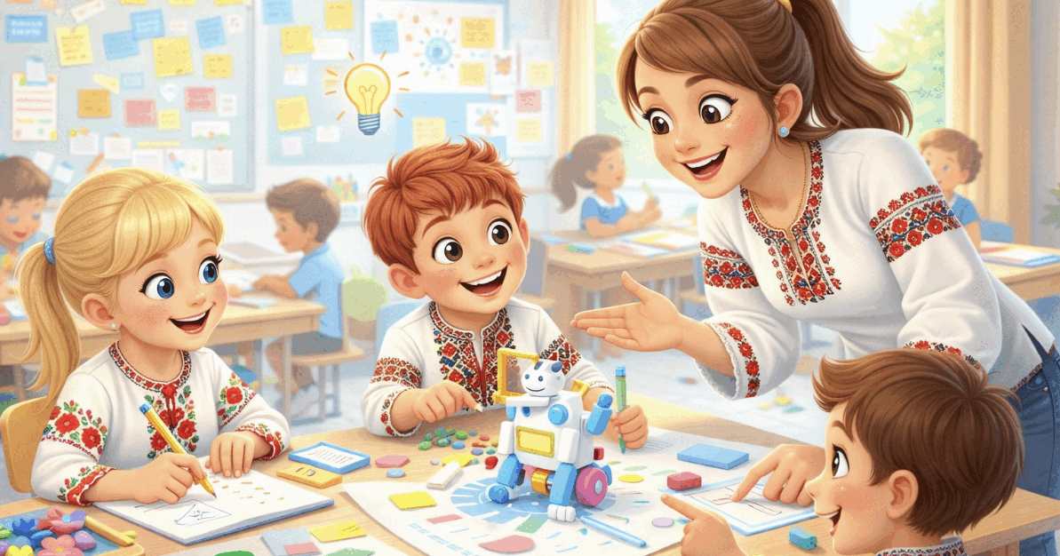 Cтаття “Design Thinking Classroom Model: розвиток творчого мислення та ...