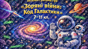 Інтелектуальна гра «Зоряні війни: Код Галактики» (для 7–11 класів) до Дня космонавтики, авіації