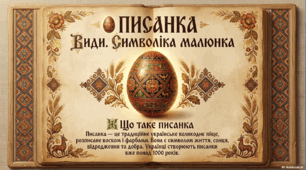 Писанка - символ життя, добра, захисту і відродження (презентація)