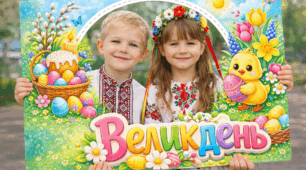 📸 Фоторамка «Великдень» 🌷🐣