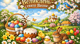 Заняття ознайомлення з соціумом "Великдень - свято Весни"