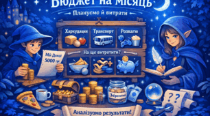 Розробка  вправ "Бюджет на місяць" до уроку "Плануємо доходи й витрати"