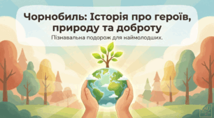 Анімована пізнавальна презентація "Чорнобиль: Історія про героїв, природу та доброту" для 1-4 кл (26 квітня)