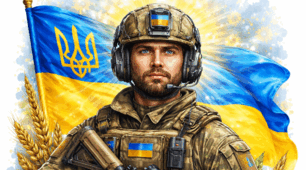 Розтяжка "День героїв"